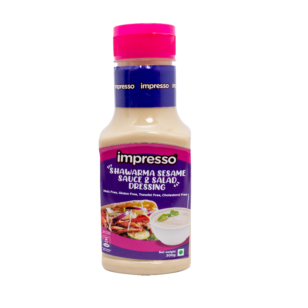 Shawarma sesame sauce & salad dressing