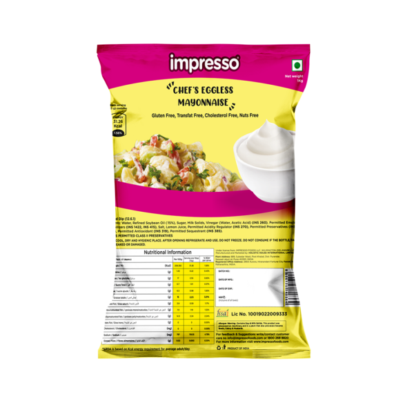 Chef Eggless Mayo Horeca 1 Kg