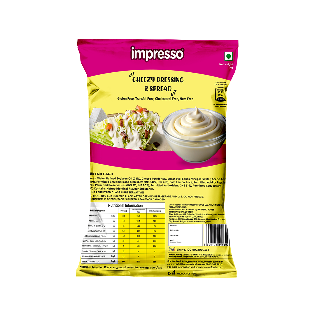 Cheezy Dressing & Spread LDP 1kg