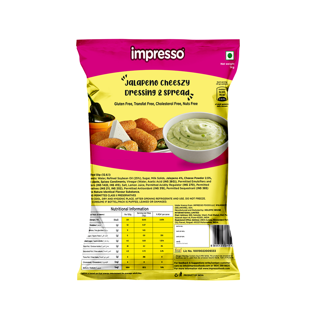 Jalapeno Cheez Dressing & Spread