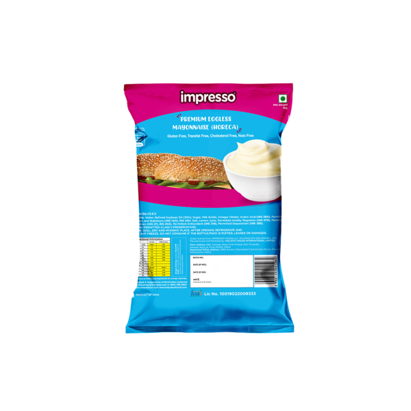 Premium Eggless Mayonnaise LDPE 1 Kg