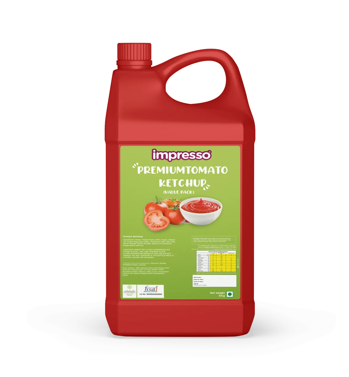 Tomato Ketchup Premium 5 Kg