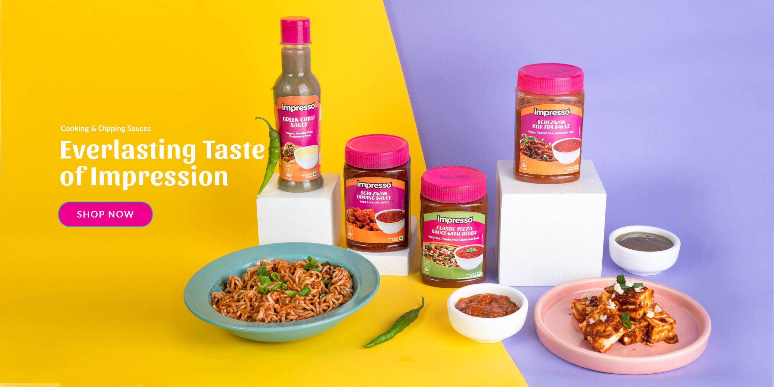 Cooking & Dipping Sauces - Everlasting Taste of Impression